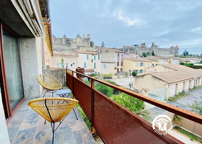 Loft Cocon Climatise - Imprenable Vue Sur Le Chateau Comtal